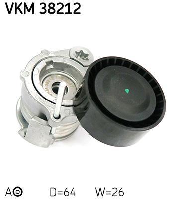 Galet tendeur de courroie d'accessoire SKF ref. VKM 38212